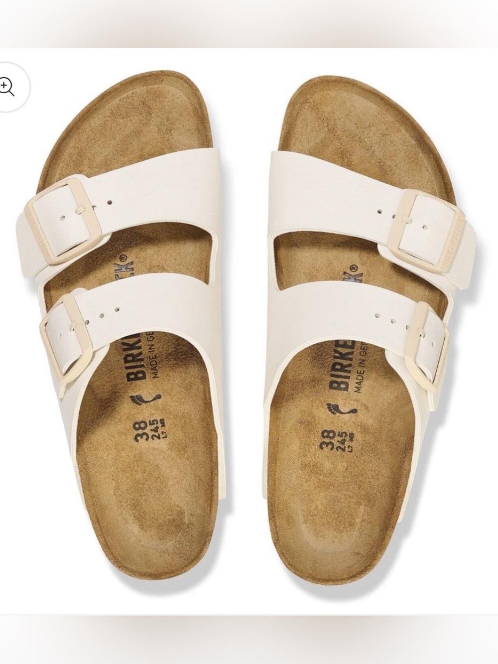 BIRKENSTOCK women
Arizona Birko-Flor Eaashe l size 37 US 6-6.5 gently used